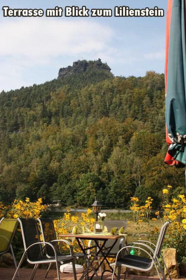Pension Bomaetscher Prossen Exterior foto